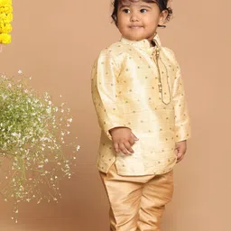 VASTRAMAY Boys Woven Regular Kurta with Pyjamas-8