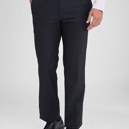 Park Avenue Men Mid-Rise Regular Fit Formal Trousers-image-43
