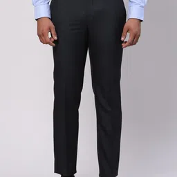 Park Avenue Men Mid-Rise Regular Fit Trousers-image-90