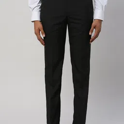 Park Avenue Men Mid-Rise  Formal Trouser-image-50