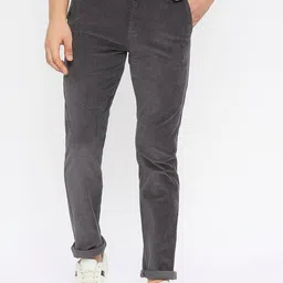 SPYKAR Men Self Design Slim Fit Cotton Trousers-image-22