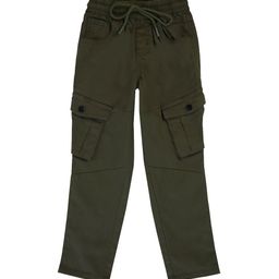 Gini and Jony Boys Cotton Mid Rise Cargos Trousers-picture-32