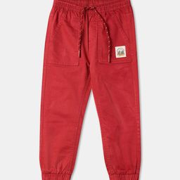 R&B Boys Mid Rise Plain Cotton Joggers-picture-37