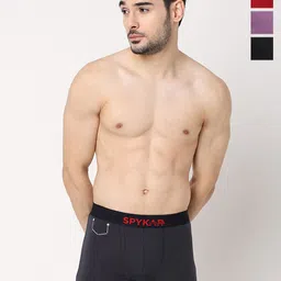 UnderJeans by Spykar Pack Of 4 Mid-Rise Trunk 24831762-1-20715966-image-71