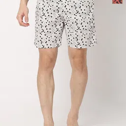 UnderJeans by Spykar Men Pack Of 2 Printed Cotton Boxers-image-92