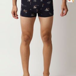 UnderJeans by Spykar Pack Of 2 Mid Rise Trunks-picture-33