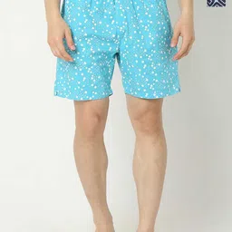UnderJeans by Spykar Men Pack Of 2 Printed Cotton Boxers-image-83