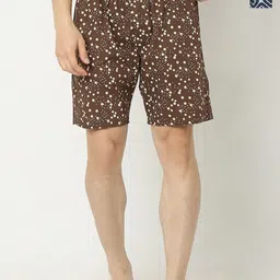 UnderJeans by Spykar Men Pack Of 2 Printed Cotton Boxers-image-50