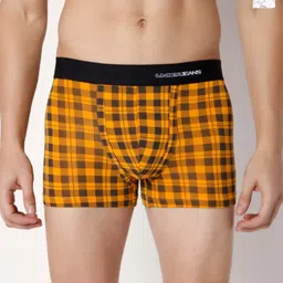UnderJeans by Spykar Pack Of 2 Mid Rise Trunks-picture-15