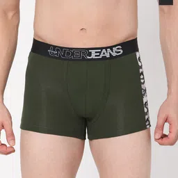 UnderJeans by Spykar Pack Of 2 Mid Rise Trunks-picture-54