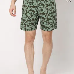 UnderJeans by Spykar Men Pack Of 2 Printed Cotton Boxers-image-62