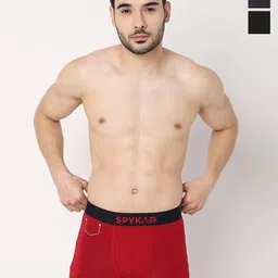 UnderJeans by Spykar Pack Of 3 Mid-Rise Trunk 21703914-1-24831762-picture-33