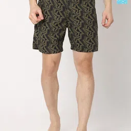UnderJeans by Spykar Men Pack Of 2 Printed Cotton Boxers-image-92