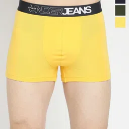 UnderJeans by Spykar Pack Of 4 Mid-Rise Trunk 20715972-1-20715956-picture-28