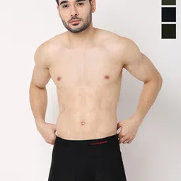 UnderJeans by Spykar Pack Of 4 Mid-Rise Trunk-picture-34