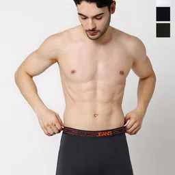 UnderJeans by Spykar Pack Of 4 Mid-Rise Trunk 24488470-1-24488464-picture-18
