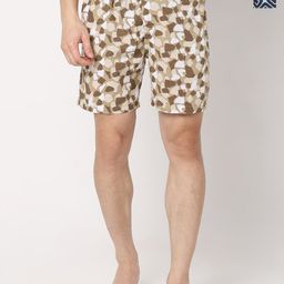 UnderJeans by Spykar Men Pack Of 2 Printed Cotton Boxers-image-34