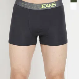 UnderJeans by Spykar Pack Of 3 Mid-Rise Trunk 20389960-1-20715972-image-47