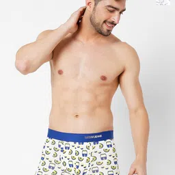 UnderJeans by Spykar Pack Of 2 Mid Rise Trunks-picture-17