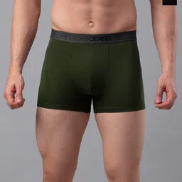 UnderJeans by Spykar Pack Of 2 Mid Rise Trunks-picture-41