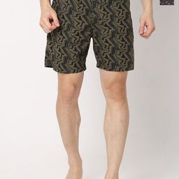 UnderJeans by Spykar Men Pack Of 2 Printed Cotton Boxers-picture-10