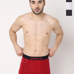 UnderJeans by Spykar Pack Of 4 Mid-Rise Trunk-picture-22
