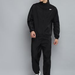 Reebok Men Black Solid Training Workout Ready Tracksuit-image-74