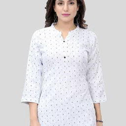 Saree Swarg Geometric Printed Kurti-picture-49