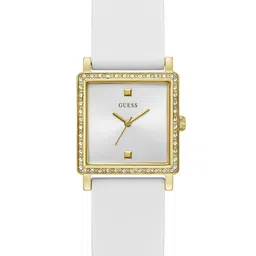 GUESS Women Square Stainless Steel Dial Analogue Watch U1369L1M-image-32