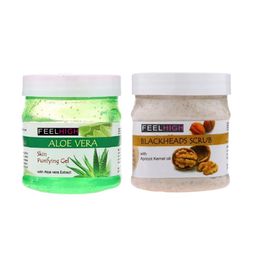 Feelhigh Aloevera Gel & Blackhead Scrub -500 Gm-61