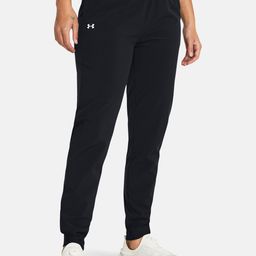 UNDER ARMOUR Women Brand Logo Detail High Rise Woven Jogger-18