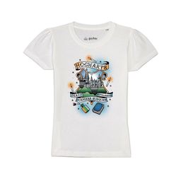 Harry Potter by Wear Your Mind Girls White Typography Printed Pure Cotton T-shirt-image-28