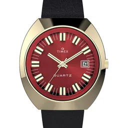 Timex Men Leather Straps Analogue Watch TW2V25400U9-10