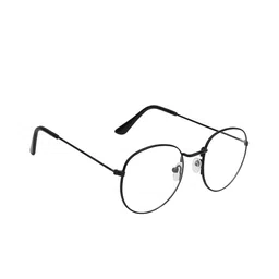 ALIGATORR Unisex Clear Lens & Black Wayfarer Sunglasses with UV Protected Lens AGR_PENTO_CLR-Clear-5