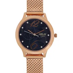 Helix Women Stainless Steel Bracelet Style Straps Analogue Watch TW022HL18-image-43