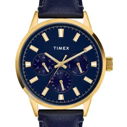 Timex Men Leather Straps Analogue Watch TWEG19928-10