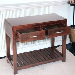 ikiriya Allen Solid Wood Console Table in Walnut Finish-picture-27