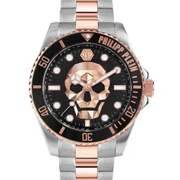 PHILIPP PLEIN Men Textured Dial & Bracelet Style Straps Analogue Watch PWOAA0822-image-79