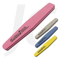generic 2pcs Nail File Set Nail Buffer Files Block Coarse Washable Nail Files Polisher and Buffer Double Sided Emery Boards for Acrylic Nails & Natural Nails image 5