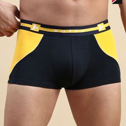 KOFFY Pack of 2 Colourblocked Trunks KOFFY_KI30_YLW_RD_2PC-picture-4