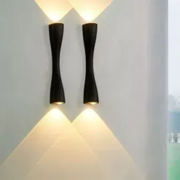 Areezo Black Aluminium Wall Lamp-image-13