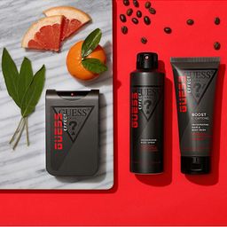 GUESS Men Grooming Effect Boost & Caffeine Invigorating Hair & Body Wash 200 ml-2