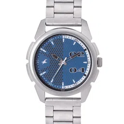 Fastrack Men Stainless Steel Bracelet Style Straps Analogue Watch- 3124SM03_OR_F-42