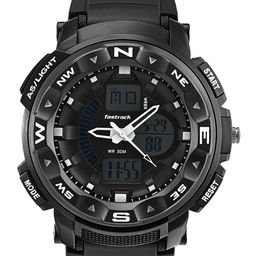 Fastrack Men Patterned Dial & Analogue And Digital Watch 38076PP01-23