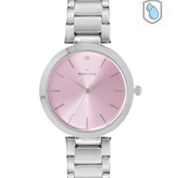 maxima Women Stainless Steel Bracelet Style Straps Analogue Watch 63951CMLI-image-56