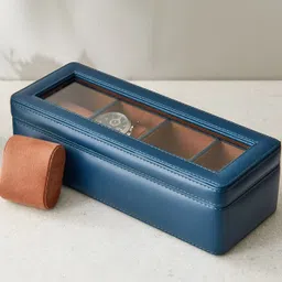 Home Centre Orion Leather 4-Compartment Watch Box-24