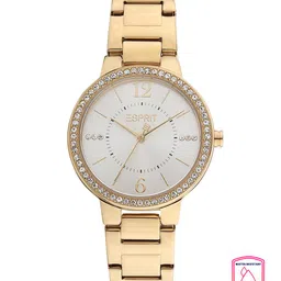 ESPRIT Women Stainless Steel Bracelet Style Straps Analogue Watch ES1L223M0085-35