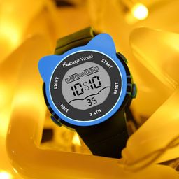 Fantasy World Unisex Kids Dial & Straps Digital Multi Function Watch FW24-2206-BK-12