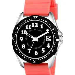 Kool Kidz Unisex Kids Multicoloured Dial & Red Straps Analogue Watch KOOL KIDZ DMK 044N RD-image-74
