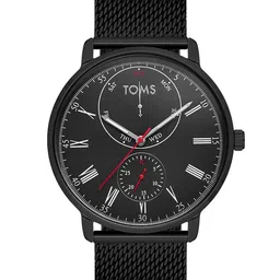 TOMS Men Stainless Steel Bracelet Style Straps Analogue Watch T1899C-G-33